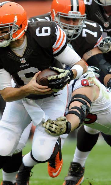 Browns bullied out of first place